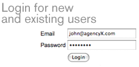 DemonstratorGauge - New Login Page